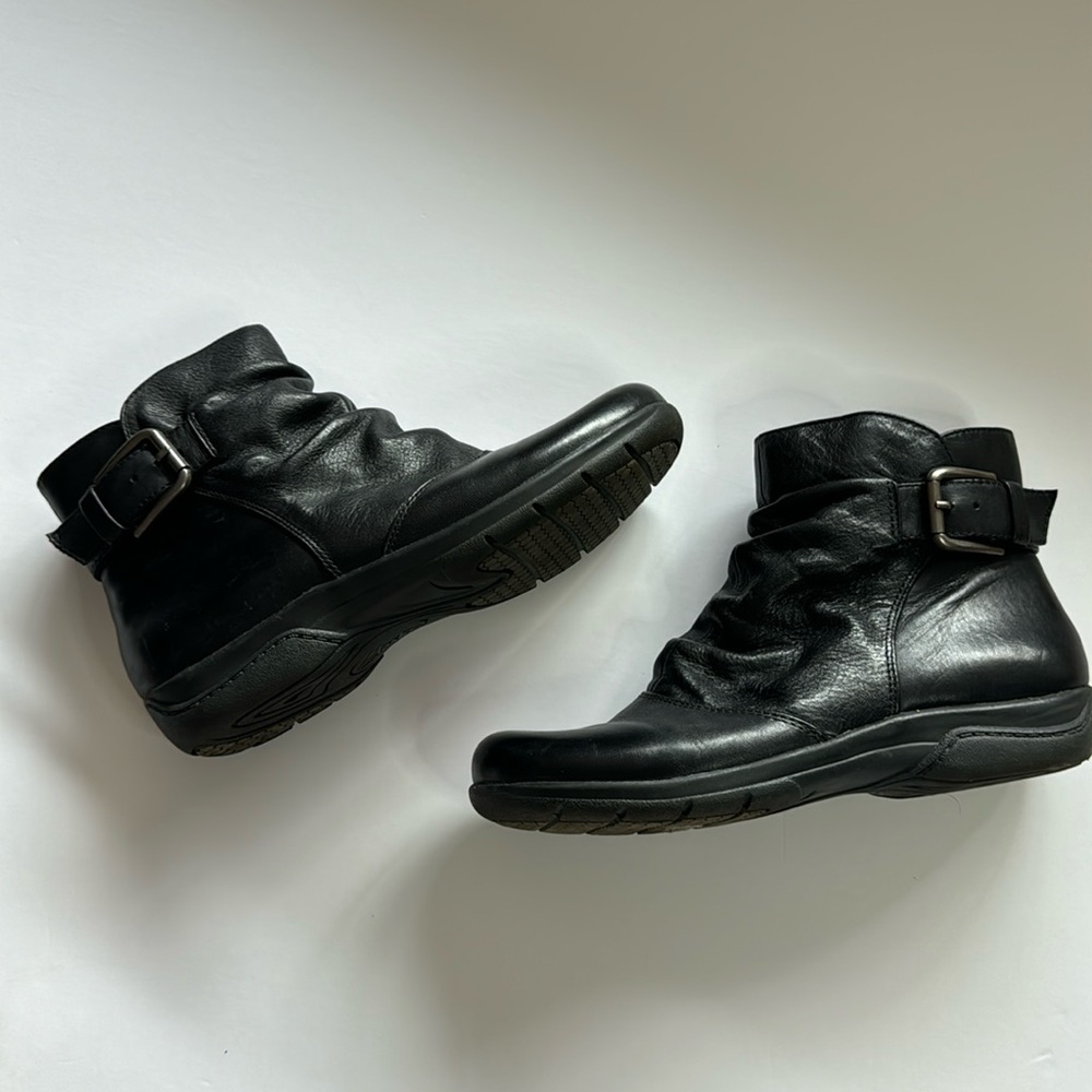 Clarks Black Boots
